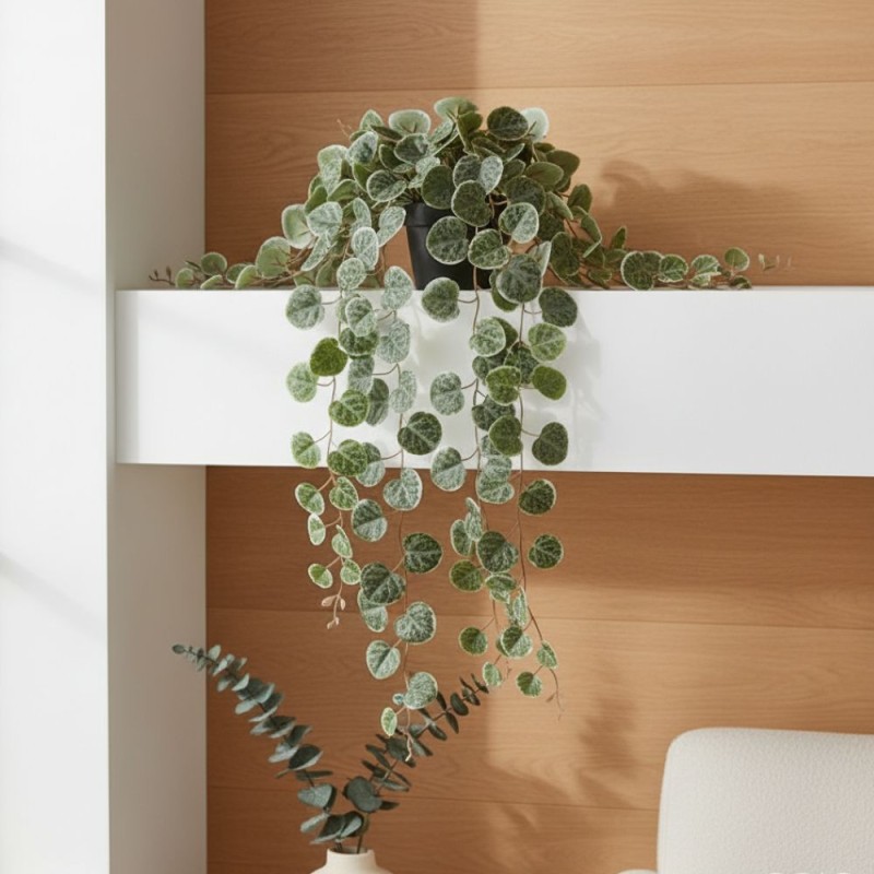 ceropegia enzo de gasperi dettaglio foglie cuore
