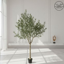 Ulivo Artificiale Anti-UV H208 cm | Albero Realistico Enzo de Gasperi