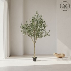 Ulivo Artificiale Anti-UV H208 cm | Albero Realistico Enzo de Gasperi