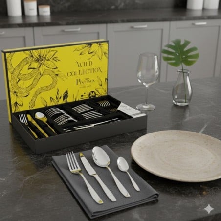 Set di Posate Pintinox "Lion Wild Collection": L'Eleganza Classica