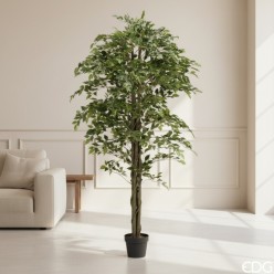 Ficus Beniamino Artificiale H180 cm | Pianta Decorativa Chic |EDG