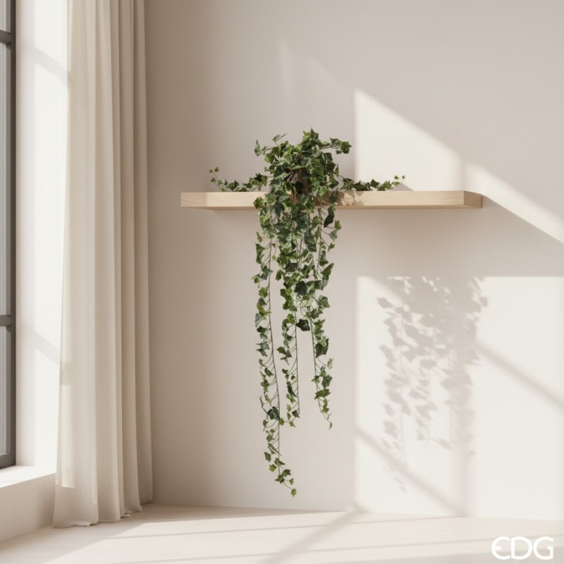 Edera Cadente Artificiale H130 cm | Pianta a Cascata Decorativa | EDG