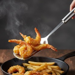 Pala Fritto Linea ELLISSE | Acciaio Inox