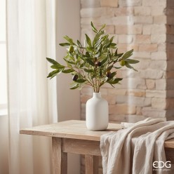 Rami di Ulivo Artificiale H41 cm con Olive | Enzo de Gasperi (EDG)