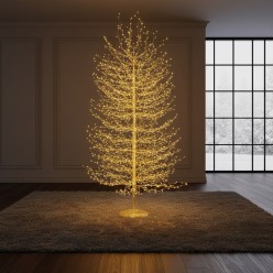 Albero Faggio Luminoso 2700 LED H210 cm | Albero di Natale LED EDG