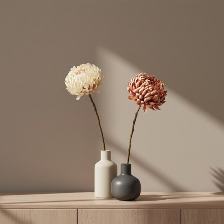 ramo crisantemo artificiale h65 monocolore