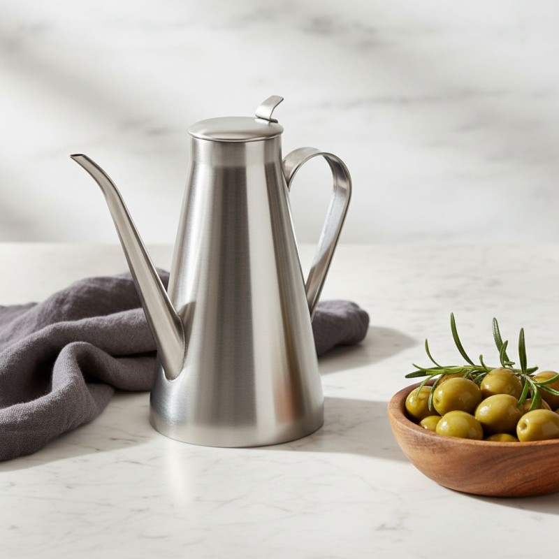 Oliera Professional Pintinox in Acciaio Inox 18/10 (75 cl) Oliera Professional Pintinox in Acciaio Inox 18/10 (75 cl)