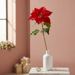 Ramo Stella di Natale Artificiale H70 cm | Stelo decorativo Enzo De Gasperi