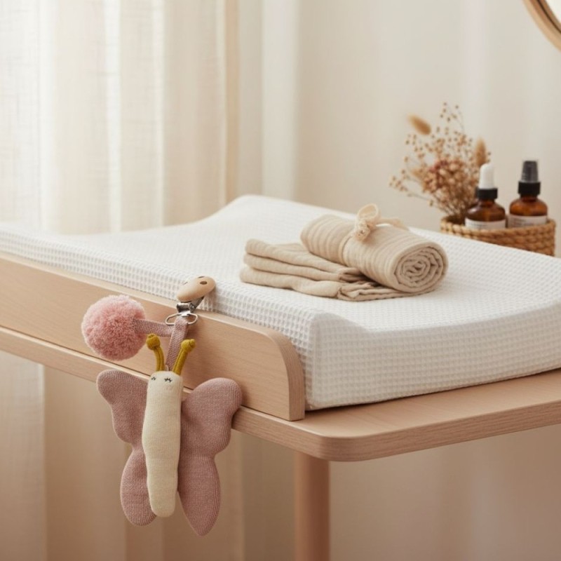 pram toy trixie butterfly cotone organico