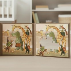 Puzzle Magnetico Arca di Noè | Gioco per Bambini Montessori