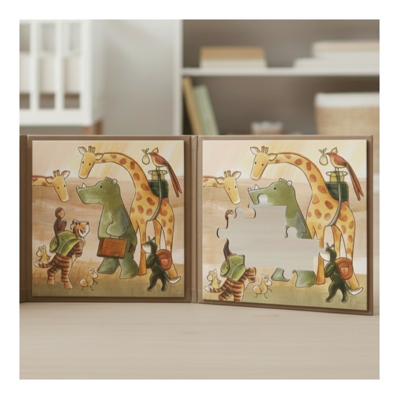 dettaglio pezzi puzzle magnetico edgmond