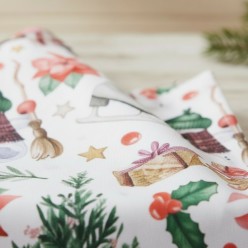 Canovaccio Cotone 50x70 cm Fantasia Natalizia Efestie Lemoire Home