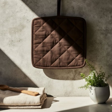Presina marrone scuro in cotone – Collezione Dike