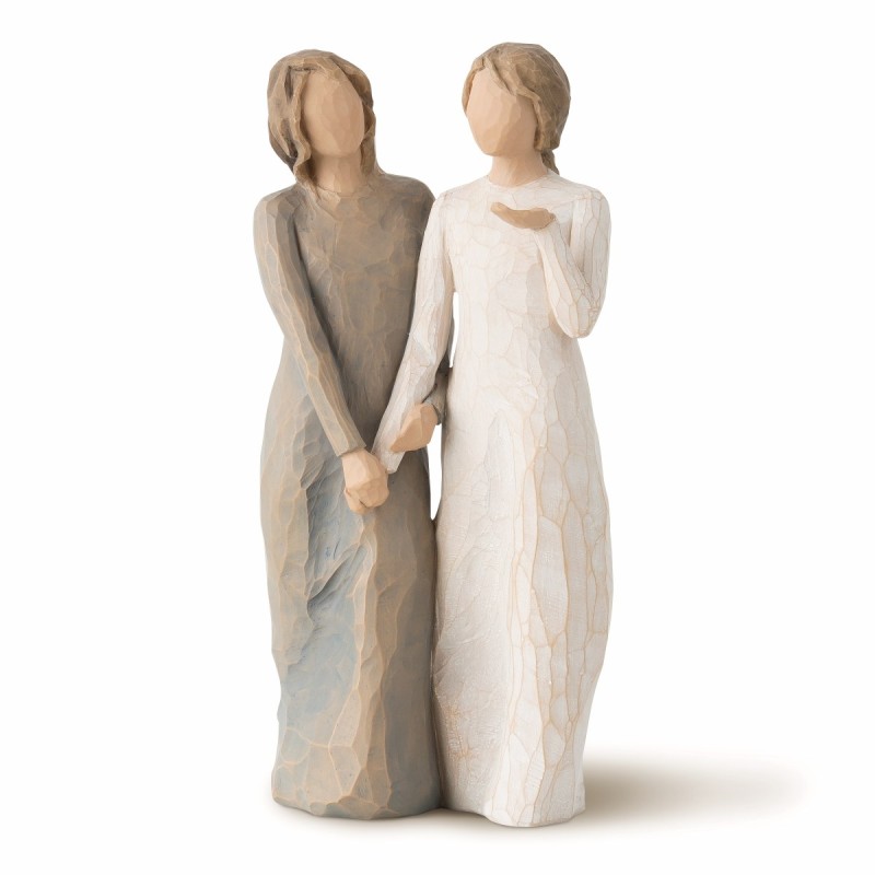 Willow Tree "My sister, my friend" – Statuina Sorellanza e Amicizia di Susan Lordi foto tecnica