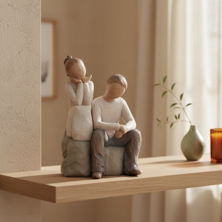 Willow Tree "Brother and Sister" – Statuina Fratello e Sorella "By my side" lemoire home