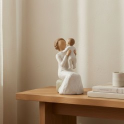 Statuina Nonna e Nipote "Un amore che attraversa gli anni" Willow Tree "Grandmother"