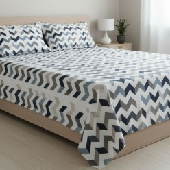 Biancheria da letto Filemone: copriletto in cotone dal design contemporaneo