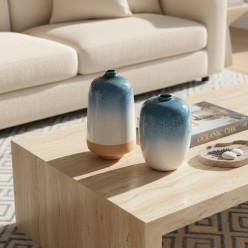 Vaso Scultoreo L'Oca Nera in Ceramica – Collezione Orizzonte Mediterraneo