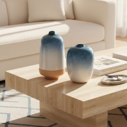 Vaso Scultoreo L'Oca Nera in Ceramica – Collezione Orizzonte Mediterraneo