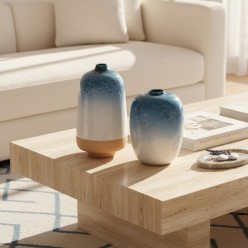 Vaso Scultoreo L'Oca Nera in Ceramica – Collezione Orizzonte Mediterraneo