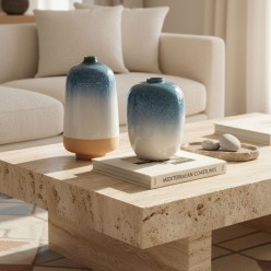 Vaso Scultoreo L'Oca Nera in Ceramica – Collezione Orizzonte Mediterraneo