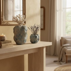 Vaso L'Oca Nera Collezione Materica Luxury stile Mediterraneo