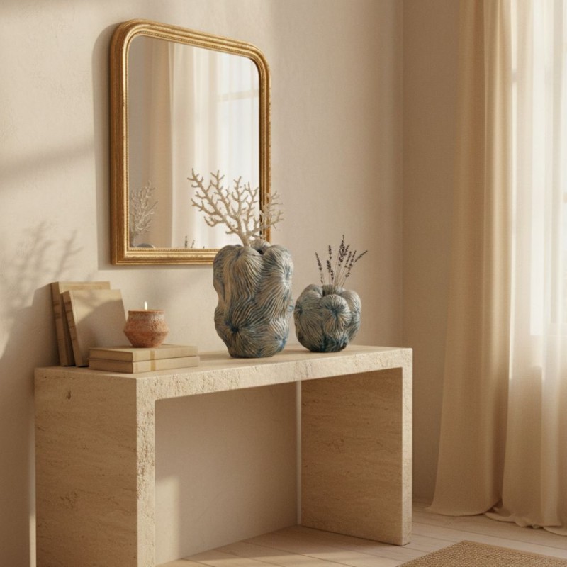 Vaso L'Oca Nera Collezione Materica Luxury stile Mediterraneo