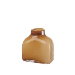 Vaso Ambra in Vetro Opaco L'Oca Nera – Design Materico e Vellutato