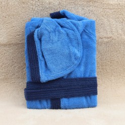 Collezione Nereidi Accappatoio in spugna 100% cotone