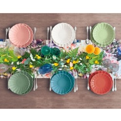 Set Piatti Malva da 18 Pezzi collezione "Calipso"