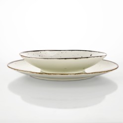 Servizio Piatti 18 Pezzi Weissestal Cottage Ivory – Set Completo per 6 Persone