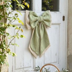 Fiocco Fuoriporta Pasquale Verde Pastello