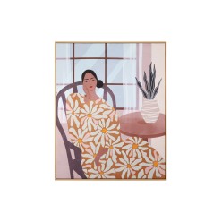 Sinfonia di Margherite – Quadro Materico a Rilievo L’Oca Nera (80x100 cm)