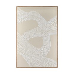 Coppia di Quadri Materici in Rilievo – Collezione L’Oca Nera per LeMoire Home (60x90 cm)