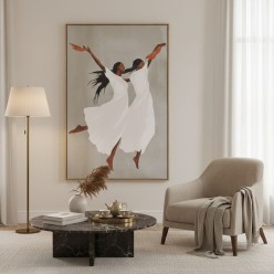 Quadro "Danza dell'Anima" – Edizione Luxury 80x120 cm