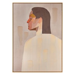 Quadro Materico "Anima e Profilo" – Edizione L’Oca Nera per Lemoire Home