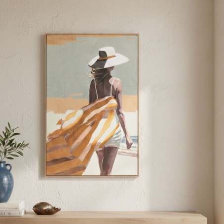 Sapore d'Estate – Quadro Materico Collezione L’Oca Nera 80x120 cm lemoirehome