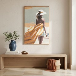 Sapore d'Estate – Quadro Materico Collezione L’Oca Nera 80x120 cm