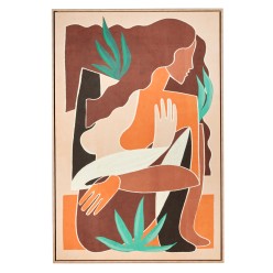 Quadro Astratto Contemporaneo – L'Oca Nera per Lemoire Home (80x120 cm)