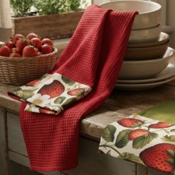 Duo Canovacci Sartoriali Lemoire Home – Collezione Menadi (Cotone & Nido d’Ape)