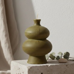 Kappa: Candela Geometrica Scultorea – Collezione GEO by Cereria Graziani 1805