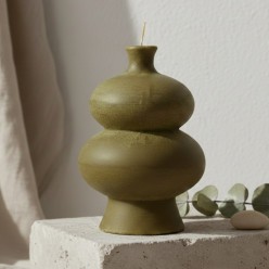 Kappa: Candela Geometrica Scultorea – Collezione GEO by Cereria Graziani 1805