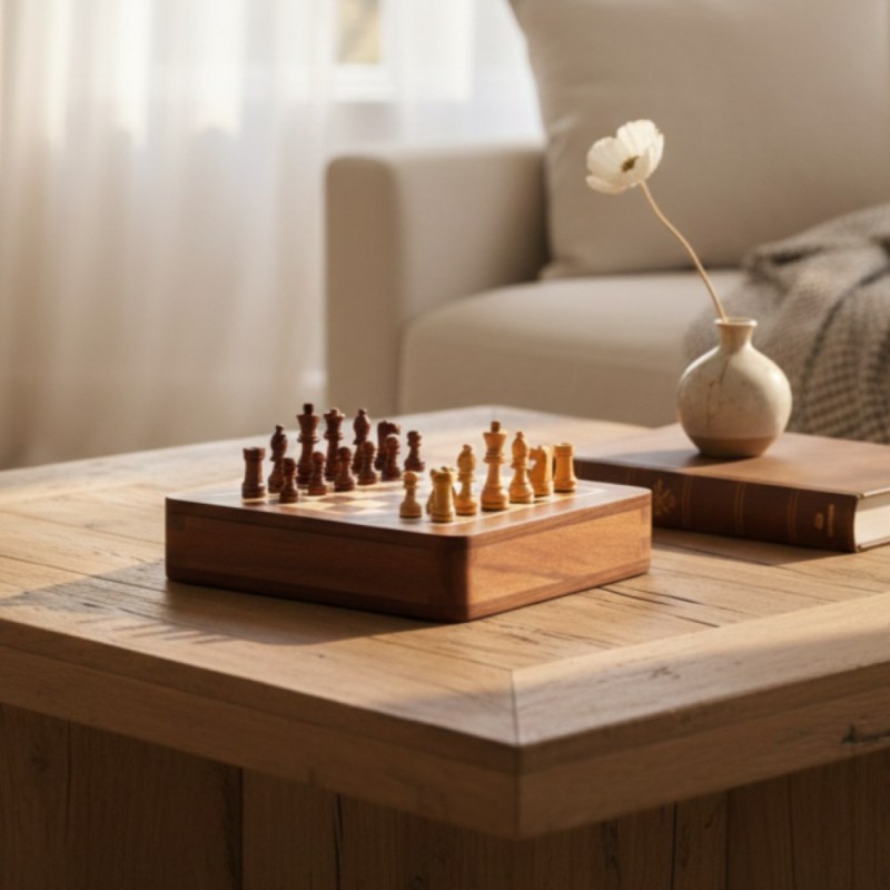 Set Scacchi Magnetico Premium in Legno Intarsiato con Cassetto a Scomparsa – Edizione Lemoire Home Set Scacchi Magnetico Premium in Legno Intarsiato con Cassetto a Scomparsa – Edizione Lemoire Home