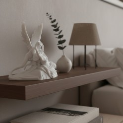 Scultura "Amore e Psiche" di Antonio Canova in Resina Bianca – Eccellenza Artigiana Italfama