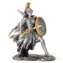 Atena Dea della Sapienza statuina in Peltro Pieno – L'Eleganza Strategica Italfama