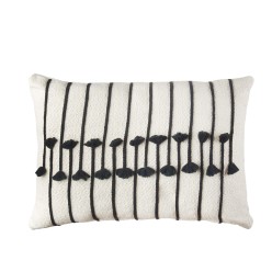 Cuscino Arredo Ethnic Tassel 30x45 cm – Texture a Rilievo Lemoire Home