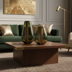 Vaso di Design in Vetro Artistico Collezione Marea – Lemoire Home