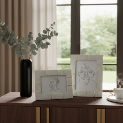 Portafoto Ritmo d'Oro Lemoire Home – Design a Strati e Lamine Luminose