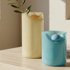 Sculture di Vetro Mediterraneo – Collezione Vasi Luxury Aurora by L’Oca Nera