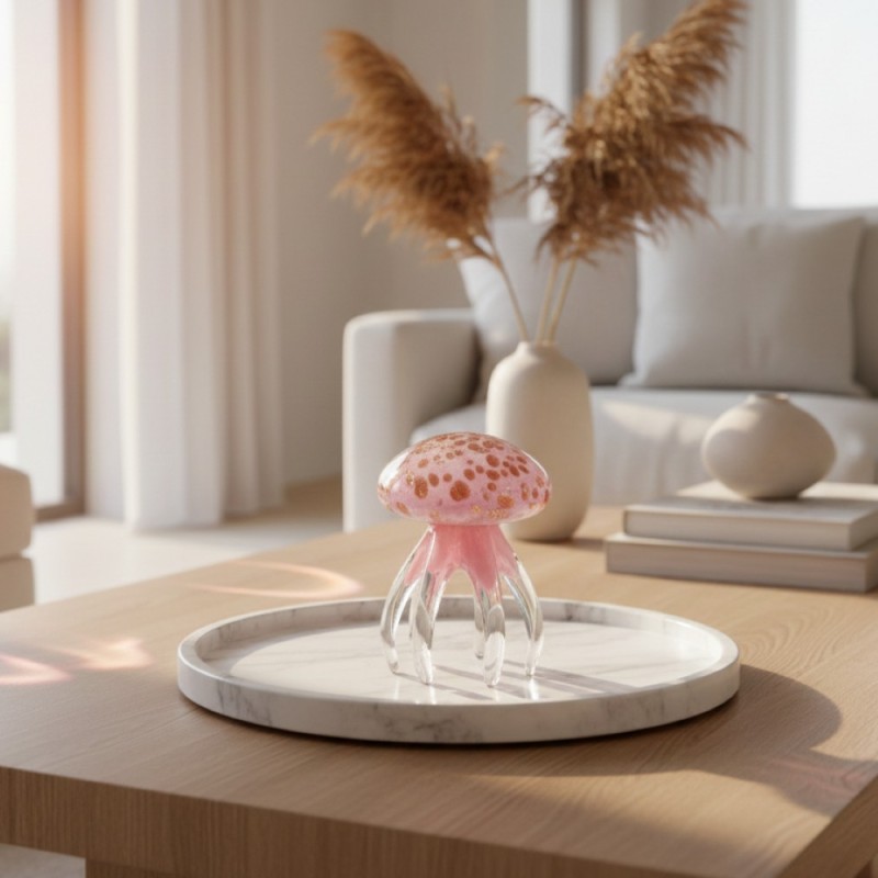 Medusa Incanto in Vetro Artistico L’Oca Nera – Scultura d'Arredo Lemoire Home